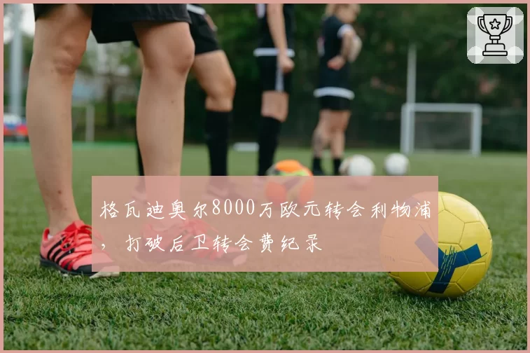 格瓦迪奥尔8000万欧元转会利物浦，打破后卫转会费纪录